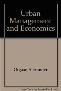 Urban Management and Economics