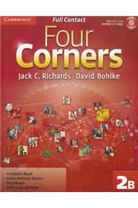 Four Corners Level 2 Full Contact B with Self-Study CD-ROM
