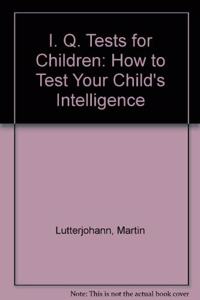 I. Q. Tests for Children