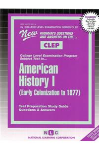 American History I (Early Colonization to 1877)