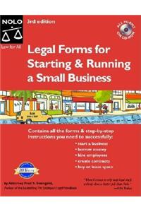 Legal Forms for Starting & Running a Small Business 