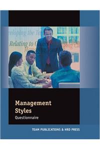 Management Styles Questionnaire Assessment: Packet of 5