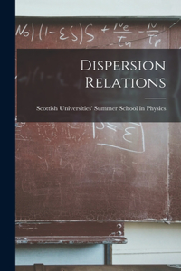 Dispersion Relations