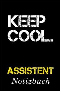 Keep Cool Assistent Notizbuch
