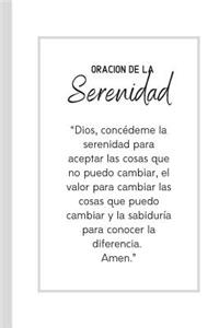 Oración De La Serenidad