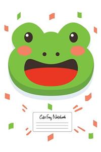 Cute Frog Notebook