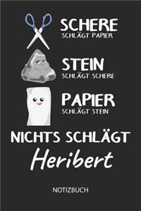 Nichts schlägt - Heribert - Notizbuch