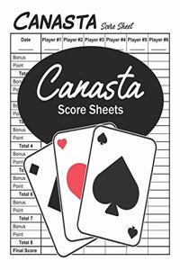Canasta Score Sheets