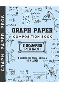 Graph Paper Composition Book