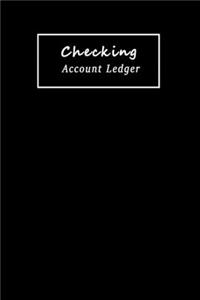 Checking Account Ledger