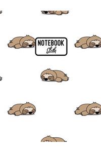 Sloth Notebook