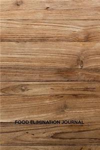 Food elimination journal