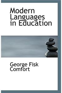 Modern Languages in Education