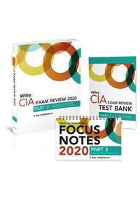 Wiley CIA Exam Review 2020 + Test Bank + Focus Notes: Part 3, Business Knowledge for Internal Auditing Set