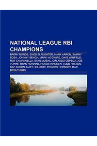 National League RBI Champions