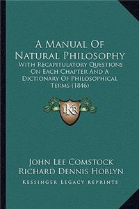 A Manual Of Natural Philosophy