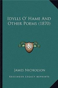 Idylls O' Hame and Other Poems (1870)