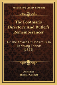 The Footman's Directory And Butler's Rememberancer