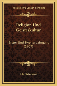 Religion Und Geisteskultur