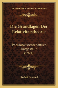 Grundlagen Der Relativitatstheorie