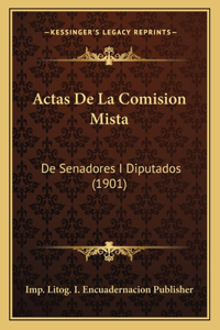 Actas De La Comision Mista