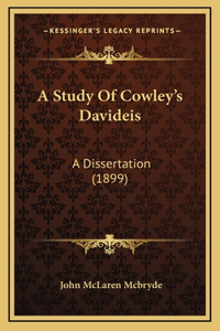 A Study Of Cowley's Davideis