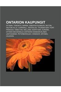 Ontarion Kaupungit
