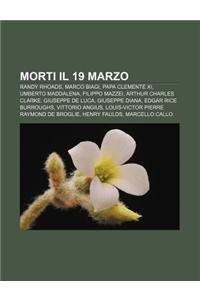 Morti Il 19 Marzo