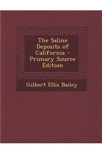 Saline Deposits of California