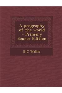 Geography of the World