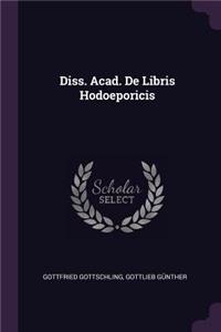 Diss. Acad. de Libris Hodoeporicis