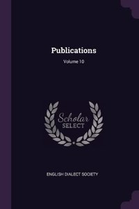 Publications; Volume 10