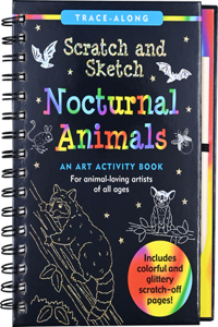 Scratch & Sketch Nocturnal Animals