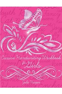 Cursive Handwriting Workbook for Girls