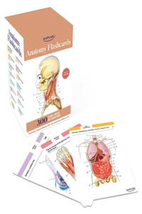 Anatomy Flashcards: 300 Flashcards with Anatomically Precise Drawings and Exhaustive Descriptions