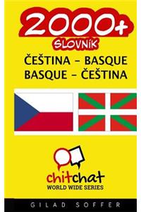 2000+ Czech - Basque Basque - Czech Vocabulary
