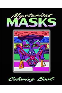 Mysterious Masks (Coloring Book)