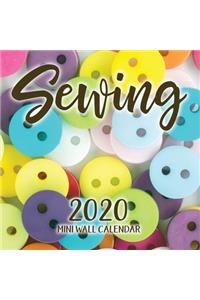 Sewing 2020 Mini Wall Calendar