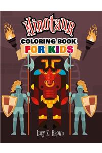 Minotaur COLORING BOOK FOR KIDS