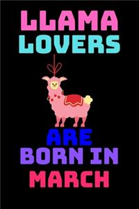 llama lovers are born in march