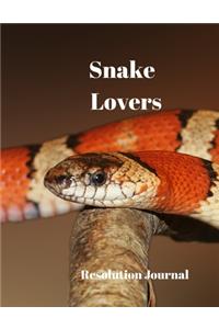 Snake Lovers Resolution Journal