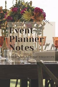 Event Planner Notes