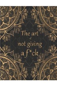 The art of not giving a f*ck