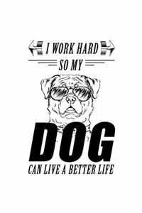I Work Hard So My Dog Can Live A Better Life