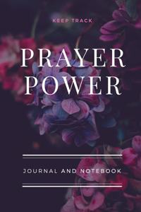 Keep Track Prayer Power Journal and Notebook