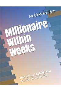 Millionaire Within Weeks - Online Business Startup Blueprint