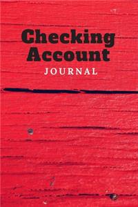 Checking Account Journal