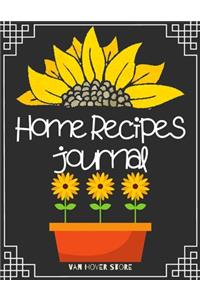 Home Recipes journal