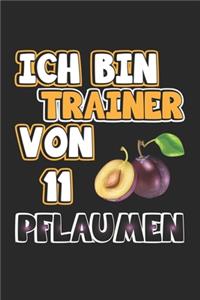 Ich bin Trainer von 11 Pflaumen