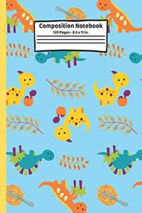 Dinosaur Composition Notebook